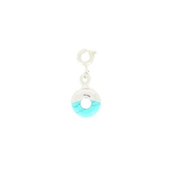 Charms Turquoise Cercle...