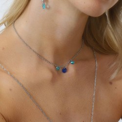 Collier Arctique Turquoise...