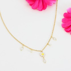 Collier Marguerites Crystal...