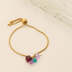 Bracelet Krystallya - Violet