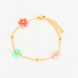 Bracelet Marguerites Perles...